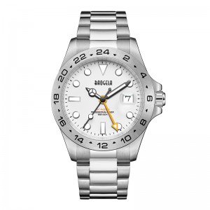Baogela Men Luxury Watch 304ステンレス鋼スイスムーブメントラミナスダイヤル50Bar Ashion Business Relogio Masculino Wlistwatch 22806